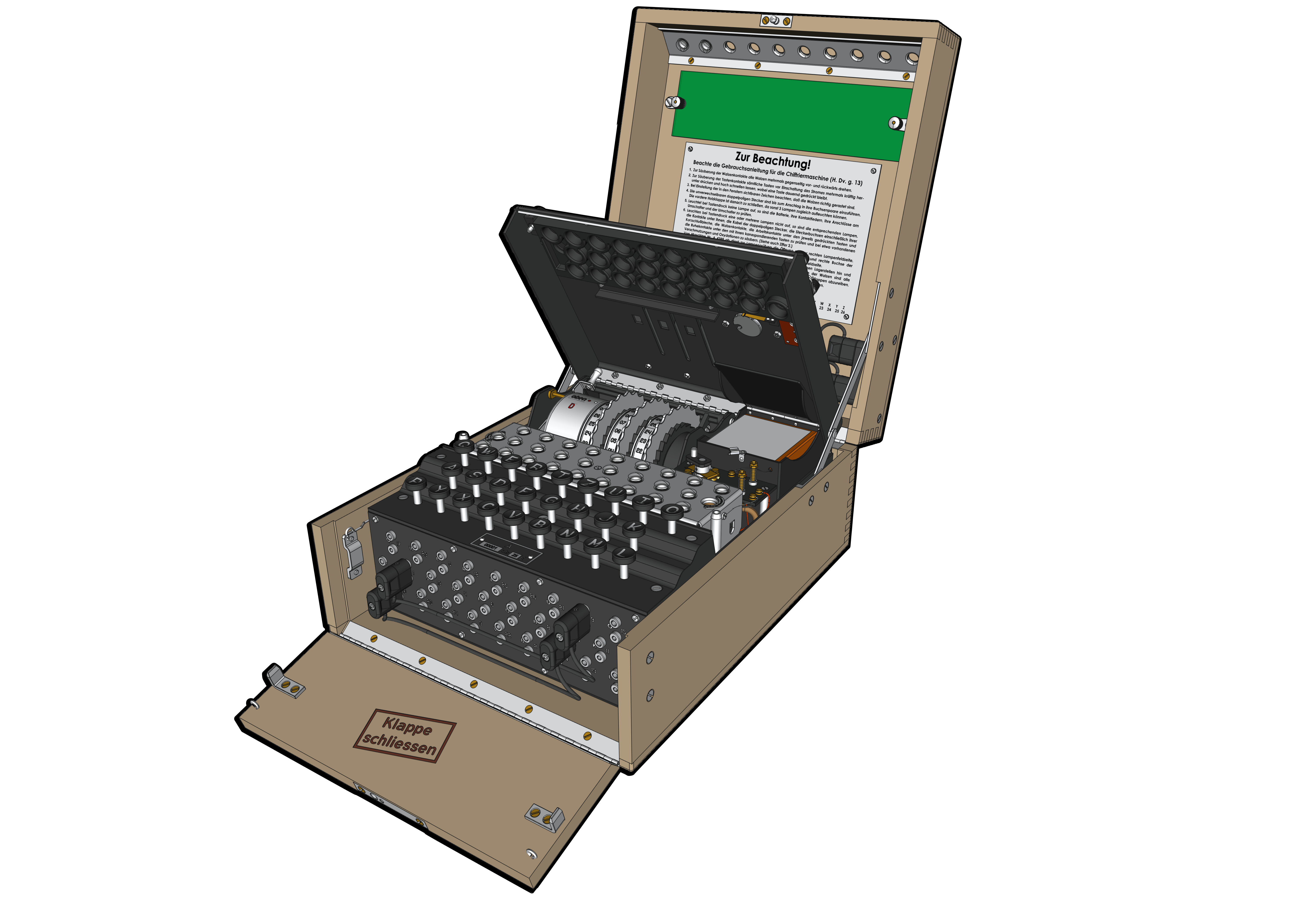 三转子恩尼格玛密码机